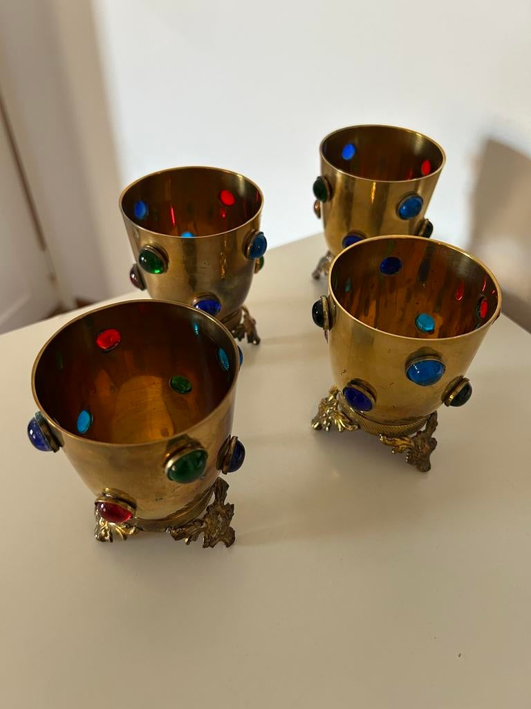 20 eeuwse messing kaarsenhouders, Ophalen of Verzenden