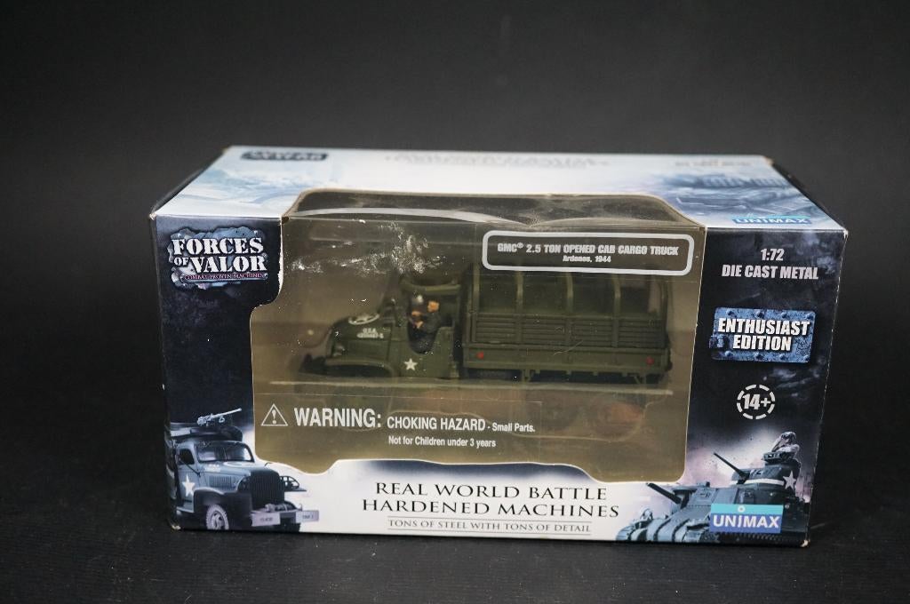 Forces of Valor 2,5 tons GMC - Ardennes 1944 - 1/72 - TOP, Ophalen of Verzenden