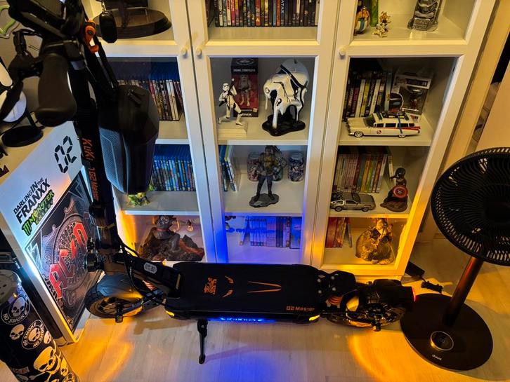 Kukirin G2 MASTER GLOEDNIEUW SLECHTS 2 KM!!, Fietsen en Brommers, Steps, Zo goed als nieuw, Ophalen