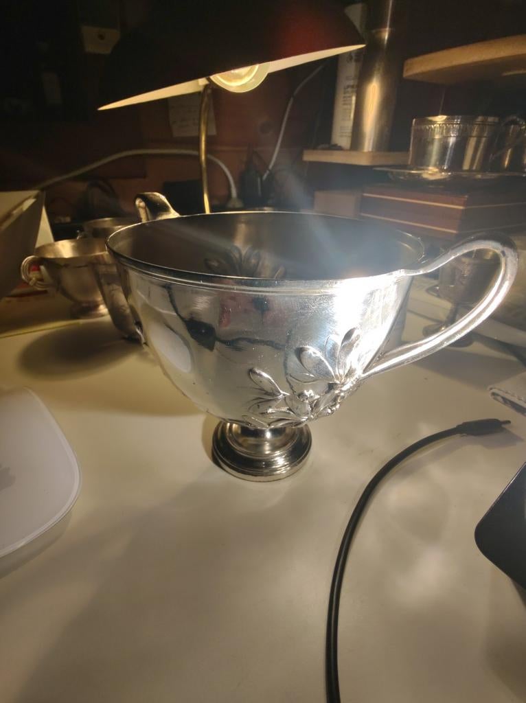 Kelk massief zilver 900, Verzenden