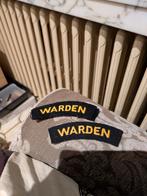 Warden badge, Ophalen of Verzenden, Landmacht, Embleem of Badge