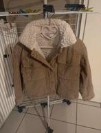 Hip ribfluwelen jasje met heerlijk zachte teddyvoering, Enlèvement ou Envoi, Comme neuf, Fille, Manteau