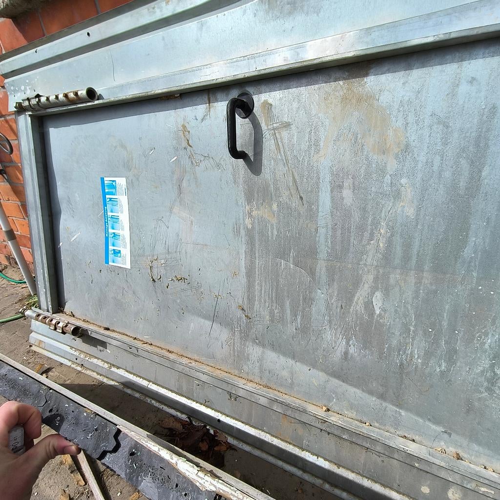 Porte de jardin, Enlèvement, Utilisé, Métal, Porte extérieure