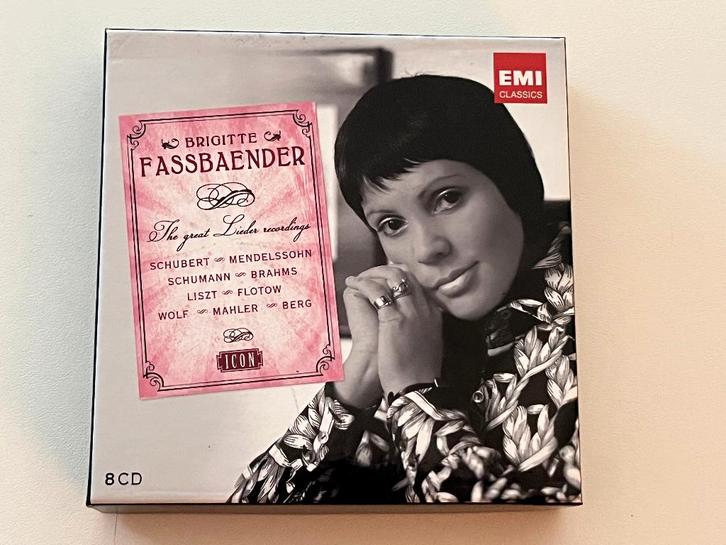 Brigitte Fassbaender - The Great Lieder Recordings (8-CD), Cd's en Dvd's, Cd's | Klassiek, Gebruikt, Boxset, Ophalen of Verzenden