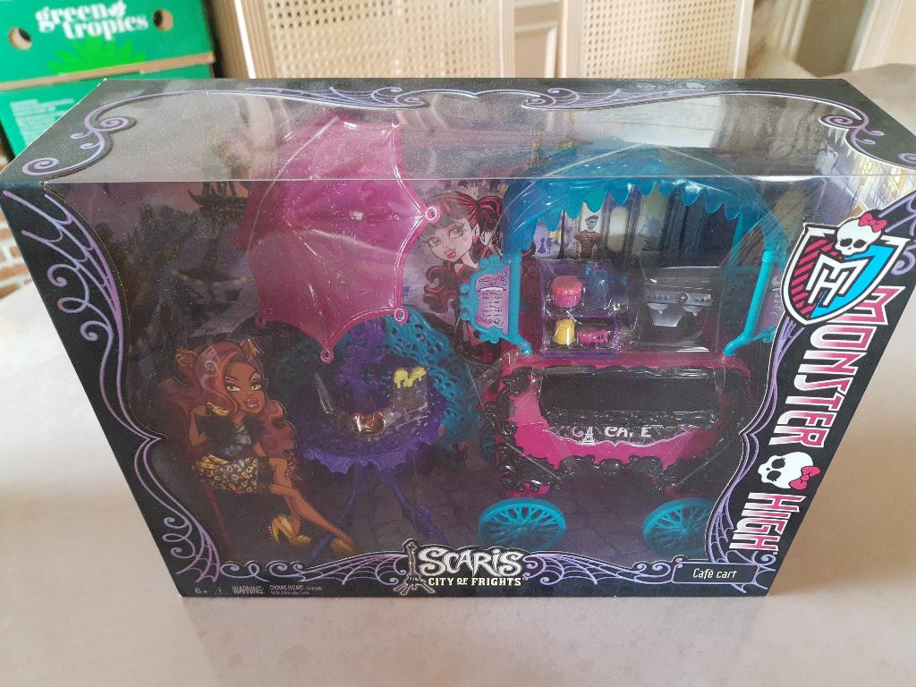 Monster High : Scaris City of Frights - Cafe Cart, Verzamelen, Ophalen of Verzenden, Nieuw, Accessoires