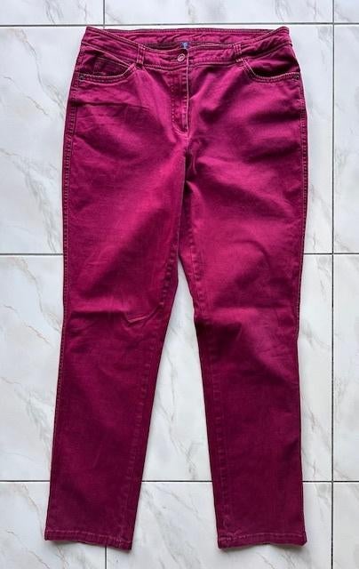 Broek Cecil W32 – XL (nr6895), Kleding | Dames, Broeken en Pantalons, Paars, Maat 42/44 (L), Ophalen of Verzenden, Lang