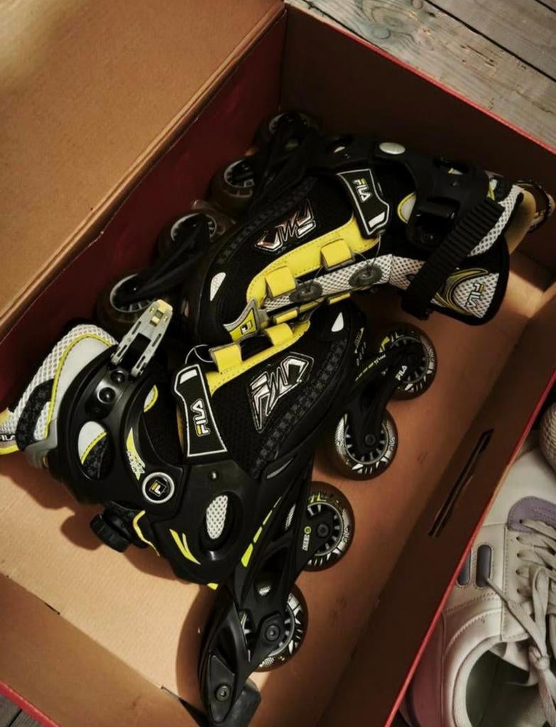FILA inline skates, Ophalen