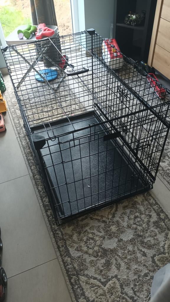 Honden kennel., Ophalen