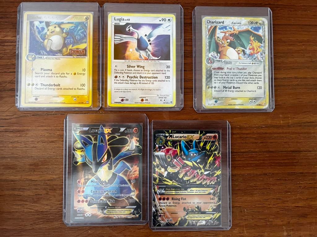 Lotje oudere pokémon kaarten, Enlèvement ou Envoi, Utilisé