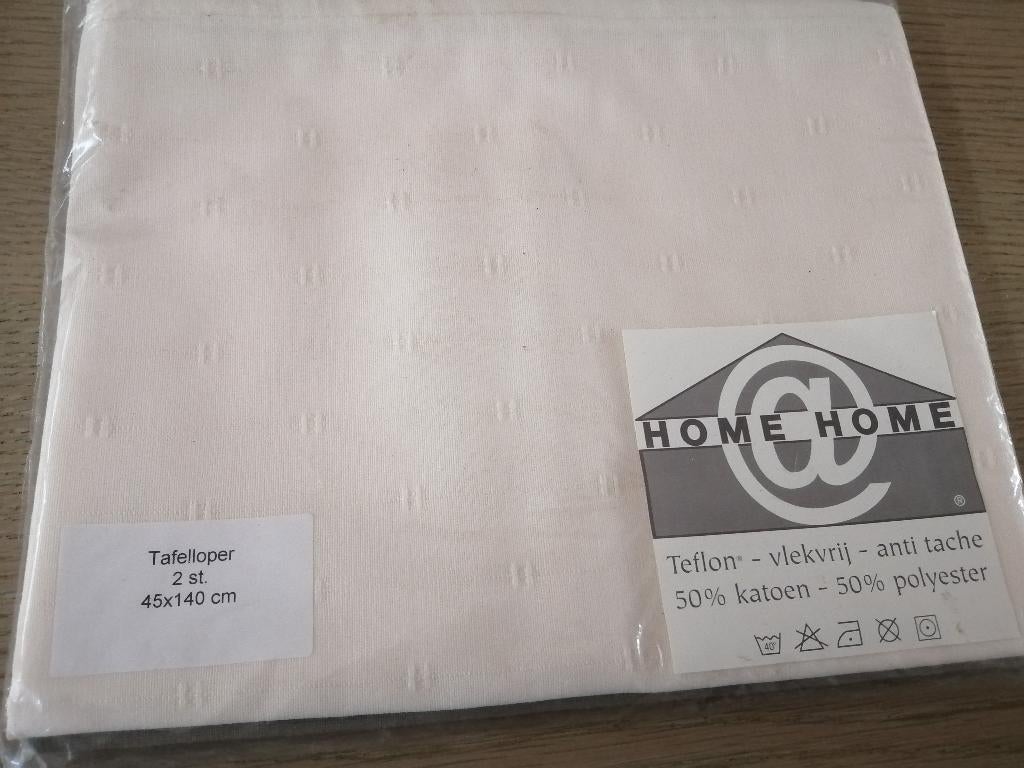 NIEUWE lopers voor tafel ( nog in de verpakking ), Ophalen of Verzenden, Nieuw, Rechthoek, Binnen