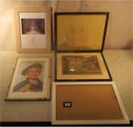5 Retro houten Fotolijsten - 31x25, Audio, Tv en Foto, Fotografie | Fotolijsten, Ophalen of Verzenden, Zo goed als nieuw
