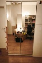 Mirrored wardrobe, 25 à 50 cm, 200 cm ou plus, Avec espace de penderie, Enlèvement