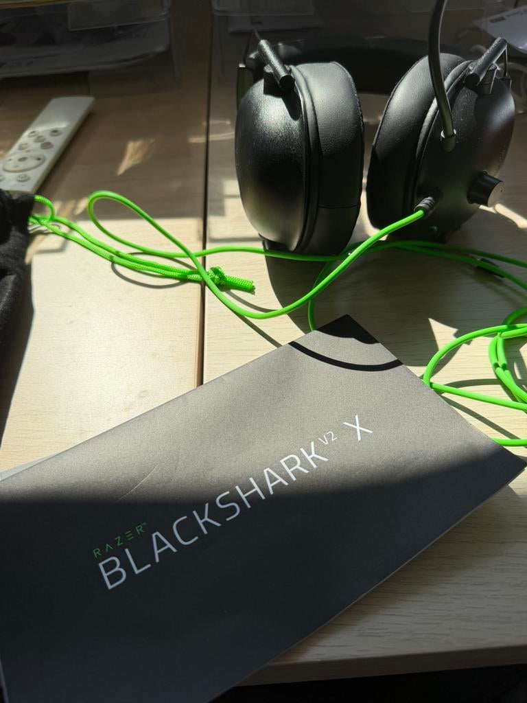 Headset razer blackshark v2 x, Ophalen, Nieuw, Over-ear, Mute-functie