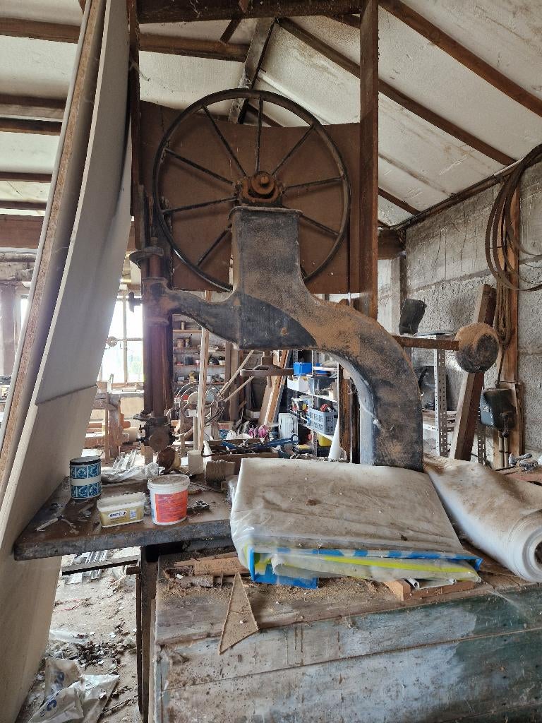 schrijnwerkerij lintzaag, Doe-het-zelf en Bouw, Gereedschap | Zaagmachines, Ophalen, Gebruikt, Lintzaag