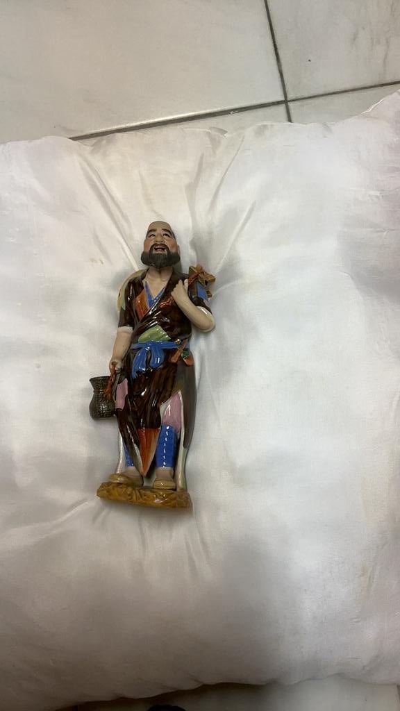 Japanse visser beeld, Ophalen