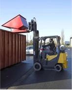 Kiepcontainer Zelfkantelend 756L - 2000 kg op wielen, Ophalen, Heftruck