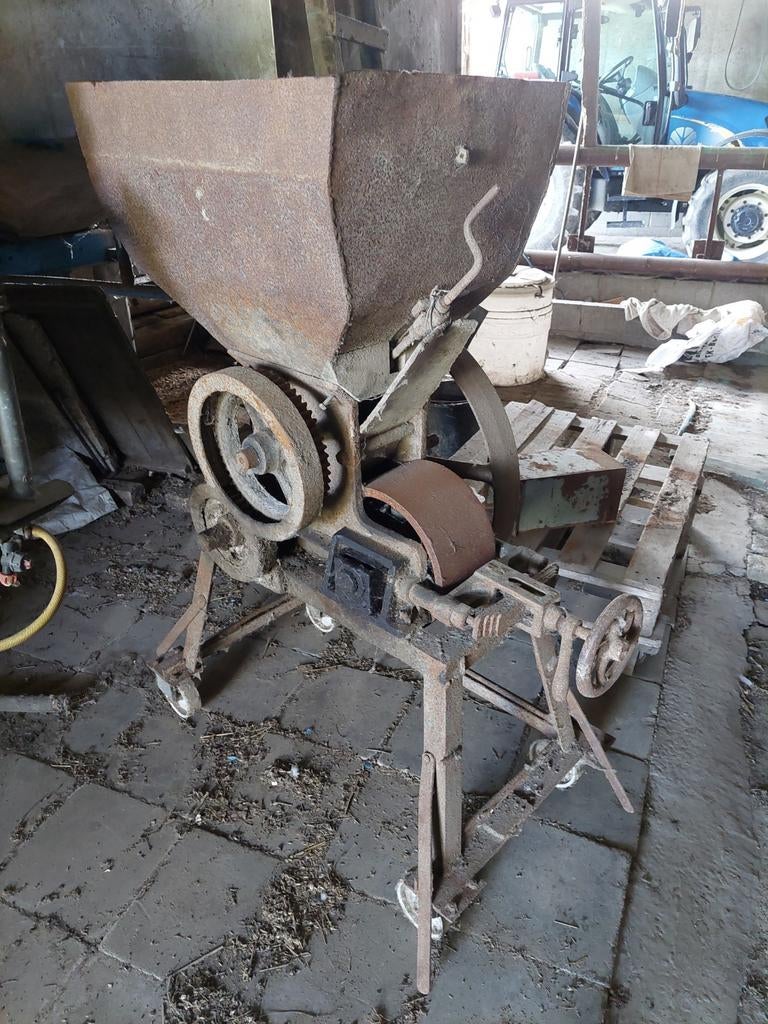 Graanpletter, Ophalen