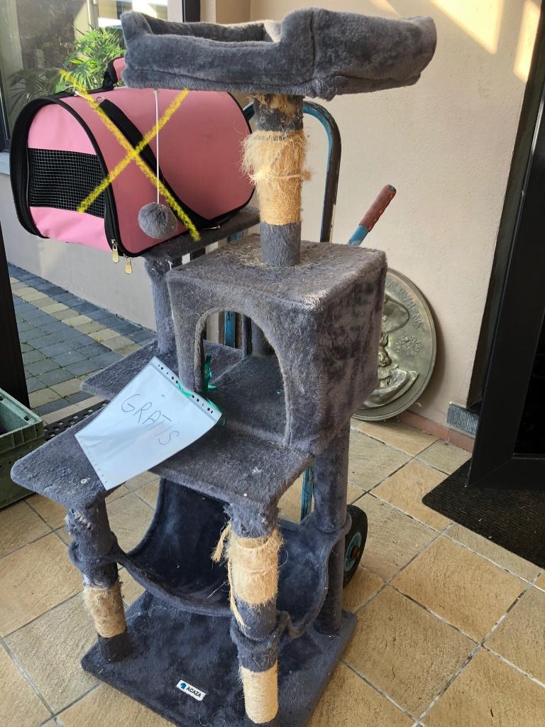 Krabpaal touwen te renoveren… staat buiten, Ophalen, Gebruikt, Krabpaal