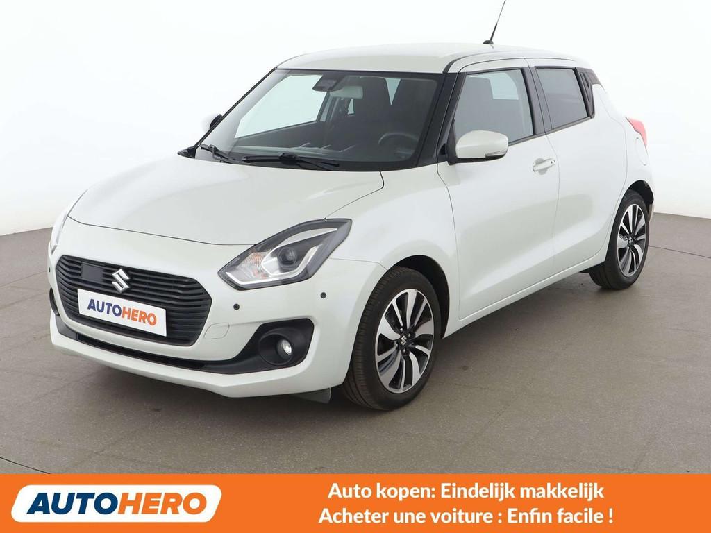 Suzuki Swift 1.2 DualJet shine (bj 2018, automaat), Auto's, Suzuki, Gebruikt, 103 g/km, 66 kW, Stadsauto