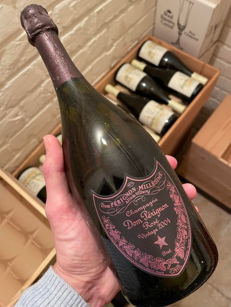 Champagne Rosé Dom Perignon 2004, Enlèvement ou Envoi, Comme neuf, Champagne