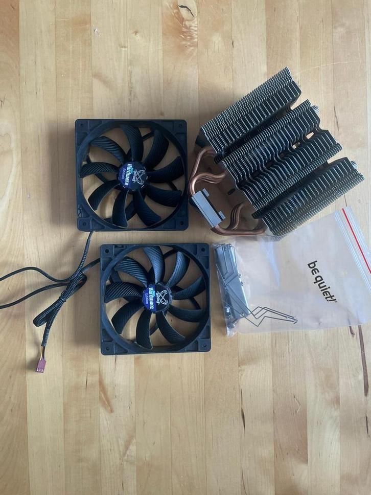 be quiet! CPU koeler – tower cooler met fan – compleet, Computers en Software, Computerkoelers, Zo goed als nieuw, Ophalen