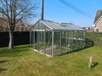 Serre beglaasd 3,10 m x 4,60 m, Tuin en Terras, Kassen, Ophalen, Gebruikt, Kweekkas, Glas