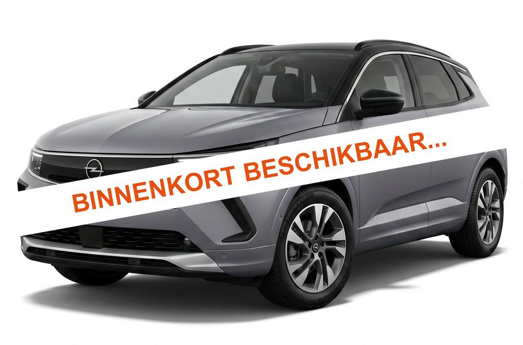 Opel Grandland 1.2 Turbo Elegance, Autos, Opel, Argent ou Gris, Achat, Euro 6, Entreprise