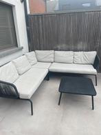 Salon d'angle, 5 places, Aluminium, Enlèvement, Utilisé