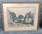 Dessin ruelle signe Georges frederic, Antiek en Kunst, Ophalen of Verzenden
