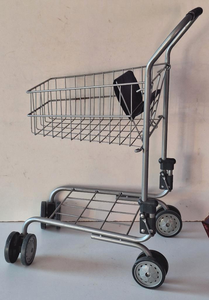 Joli vieux "caddie" jouet en métal, Antiek en Kunst, Antiek | Speelgoed, Ophalen of Verzenden