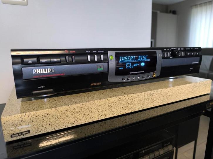 PHILIPS model CDR 775 - Audio Recorder Compact Disc, TV, Hi-fi & Vidéo, Lecteurs CD, Comme neuf, Philips, Enlèvement