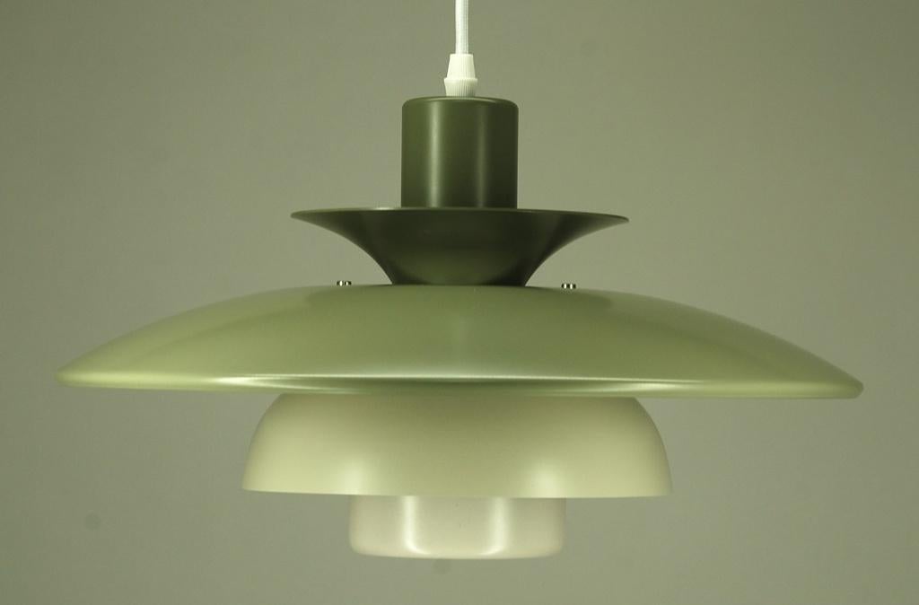 Vintage vroege 1980's hanglamp Denemarken., Huis en Inrichting, Woonaccessoires | Overige, Vintage, Verzenden