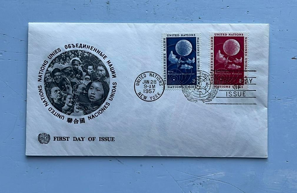 Ruim 75 postzegels Verenigde Naties, Ophalen of Verzenden, Gestempeld, Noord-Amerika