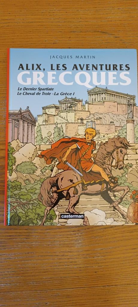 BD * Alix, les aventures grecques * Casterman, Livres, Une BD, Enlèvement ou Envoi, Comme neuf, Jacques Martin
