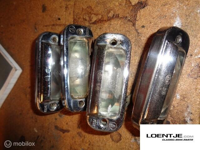 Kentekenverlichting BMW 02 1600-2 1602 1802 2002 ti tii etc, Gebruikt, Ophalen of Verzenden, BMW, BMW