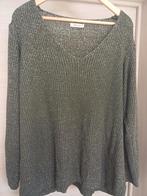 Pull poivron en fil kaki/argenté XL (50/52), Paprika, Enlèvement ou Envoi, Comme neuf