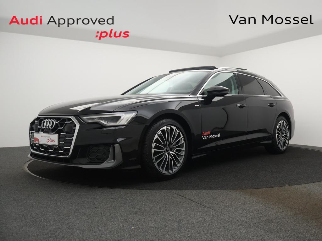 Audi A6 Avant A6 Avant 35 TDi Business Edition S line S tron, Auto's, Audi, Automaat, Airbags, Zwart, 146 g/km