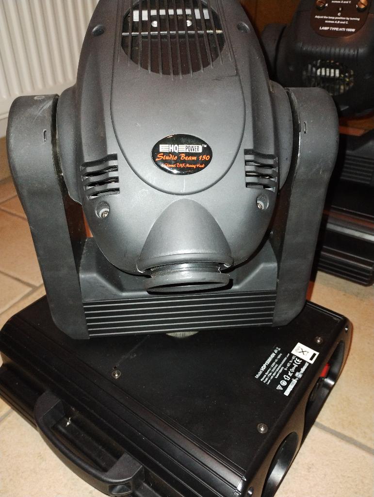 4 x Moving Head VDP150MH6N, Musique & Instruments, Enlèvement, Utilisé, Couleur