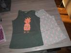 2 zomers t shirt maat 134 - 140, Ophalen of Verzenden, Zo goed als nieuw, Meisje, Shirt of Longsleeve