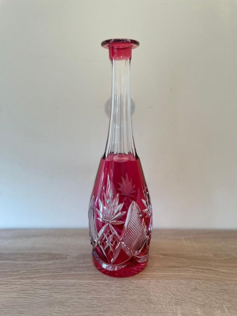 Val Saint Lambert Karaf, Antiek en Kunst, Antiek | Glaswerk en Kristal, Ophalen