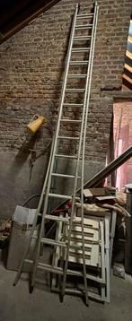 Aluminium ladder te koop, Ophalen, Zo goed als nieuw