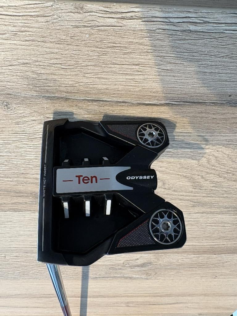 Putter Odyssey Ten S Red Stroke Lab gaucher, Sports & Fitness, Enlèvement ou Envoi, Utilisé, Club, Callaway