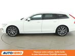 Volvo V90 2.0 D4 Momentum AWD (bj 2018, automaat), Auto's, Automaat, 1969 cc, Wit, Leder