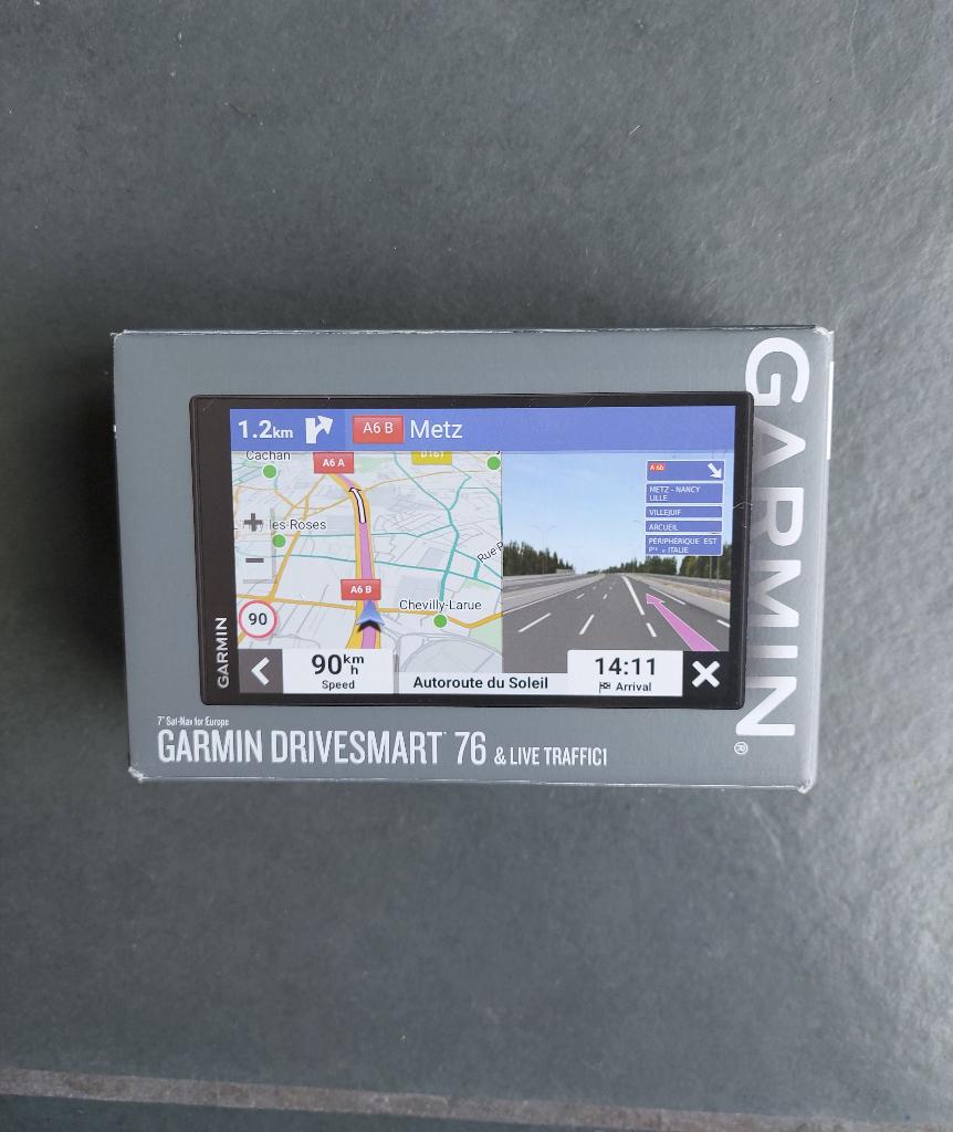 GARMIN DRIVESMART 76 EU MTS-76 gps, Auto diversen, Autonavigatie, Ophalen of Verzenden, Zo goed als nieuw