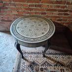 Mooi rond tafeltje/ bijzettafeltje, Huis en Inrichting, Ophalen, Gebruikt, Rond, Hout