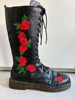 Vintage veterlaarzen maat 40, Kleding | Dames, Schoenen, Hoge laarzen, Zwart, Ophalen of Verzenden, Gedragen