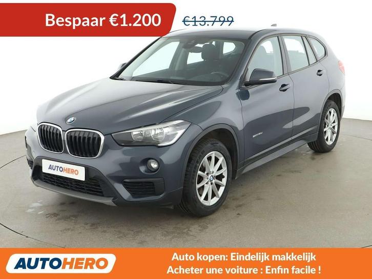 BMW X1 sDrive 18d Advantage (année de construction 2016), Autos, BMW, Achat, X1, ABS, Airbags, Air conditionné, Bluetooth, Ordinateur de bord