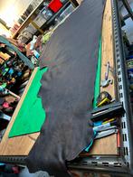 Bruin patina-vintage halve huid 1.5-1,7mm dik stug lap A126, Hobby en Vrije tijd, Ophalen of Verzenden, Zo goed als nieuw, Bruin