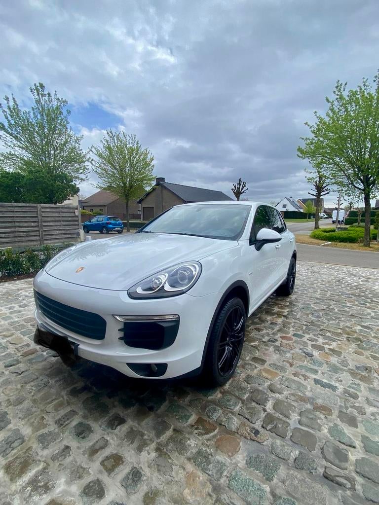Porsche cayenne platinum edition, Auto's, Porsche, Automaat, Cayenne, Euro 6, Wit