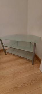 TV meubel, Huis en Inrichting, Ophalen, Gebruikt, 50 tot 100 cm, Glas